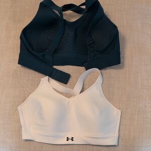 Under Armour Black and White Sports Bras